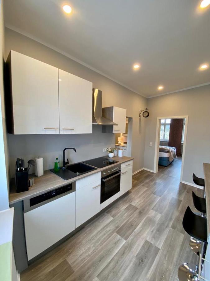 Fewo Otto- Sanierte Ferienwohnung Im Einzeldenkmal Quedlinburg Luaran gambar